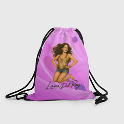 Мешок для обуви Lana Del Rey прыгает