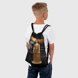 Рюкзак-мешок Lana Del Rey в ретро платье, цвет: 3D-принт — фото 2