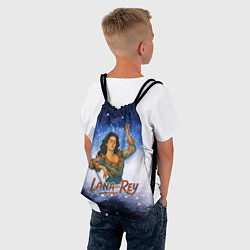 Рюкзак-мешок Lana Del Rey танцует, цвет: 3D-принт — фото 2