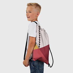 Рюкзак-мешок Колор-блок фруктовый чиа пудинг, цвет: 3D-принт — фото 2