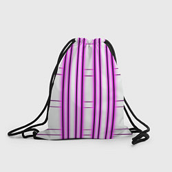 Рюкзак-мешок Neon pink, цвет: 3D-принт