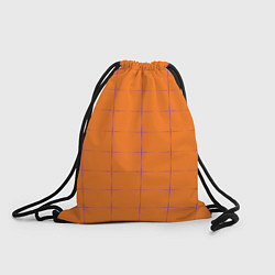 Рюкзак-мешок Color orange stripe, цвет: 3D-принт