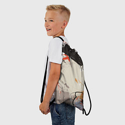 Рюкзак-мешок Современное искусство - размалёваная красками стен, цвет: 3D-принт — фото 2