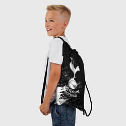 Рюкзак-мешок Тоттенхэм белые брызги красок, цвет: 3D-принт — фото 2