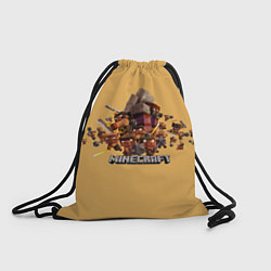 Мешок для обуви Пиглины майнкрафт