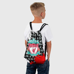 Рюкзак-мешок Ливерпуль китайские символы краски, цвет: 3D-принт — фото 2