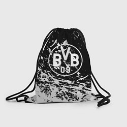 Рюкзак-мешок Borussia белые краски, цвет: 3D-принт