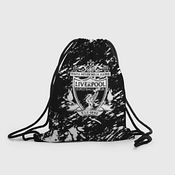 Рюкзак-мешок Ливерпуль белые штриха красок, цвет: 3D-принт
