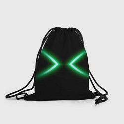 Мешок для обуви Neon green lines