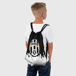 Рюкзак-мешок Juventus белый огонь, цвет: 3D-принт — фото 2