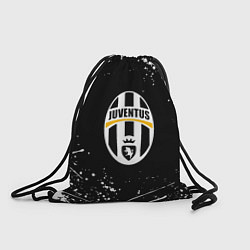 Мешок для обуви Juventus белые краски всплеск
