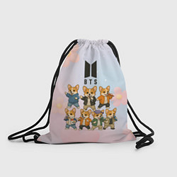 Мешок для обуви Корги BTS