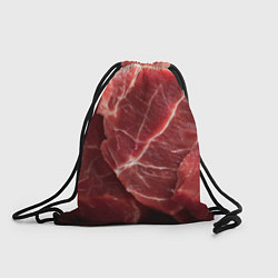 Рюкзак-мешок Текстура мяса, цвет: 3D-принт