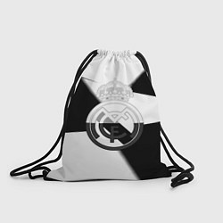 Рюкзак-мешок Реал Мадрид геометрия полосы, цвет: 3D-принт