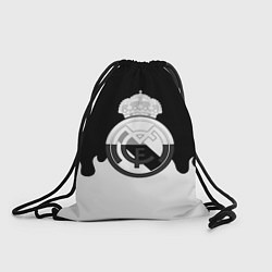 Рюкзак-мешок Реал Мадрид огонь белый, цвет: 3D-принт