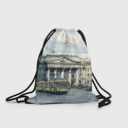 Мешок для обуви Зимняя улица Санкт-Петербурга