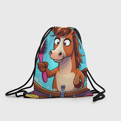 Мешок для обуви Лошадка с расческой