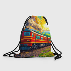 Мешок для обуви Рассветный маршрут