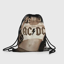 Рюкзак-мешок AC/DC Girl, цвет: 3D-принт