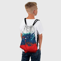 Рюкзак-мешок Триколор РФ, цвет: 3D-принт — фото 2