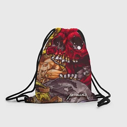Рюкзак-мешок Metallica Rage, цвет: 3D-принт