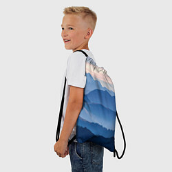 Рюкзак-мешок Горы, цвет: 3D-принт — фото 2