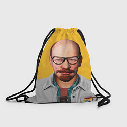 Рюкзак-мешок Ленин хипстер, цвет: 3D-принт