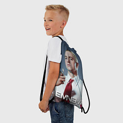 Рюкзак-мешок Eminem Fire, цвет: 3D-принт — фото 2