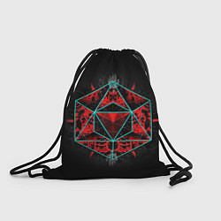 Рюкзак-мешок Sinister Souls: Symbol, цвет: 3D-принт