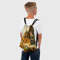 Рюкзак-мешок Охота на утку, цвет: 3D-принт — фото 2