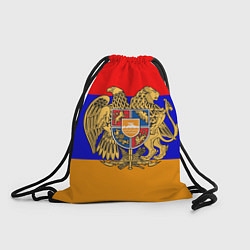 Мешок для обуви Герб и флаг Армении