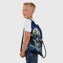 Рюкзак-мешок Nickelback: Chad Kroeger, цвет: 3D-принт — фото 2