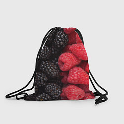 Рюкзак-мешок Ягодная, цвет: 3D-принт