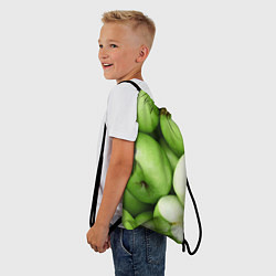Рюкзак-мешок Яблочная, цвет: 3D-принт — фото 2
