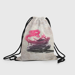 Рюкзак-мешок Three Days Grace: Acid snake, цвет: 3D-принт