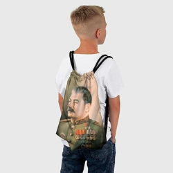 Рюкзак-мешок Иосиф Сталин, цвет: 3D-принт — фото 2