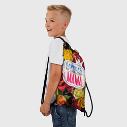 Рюкзак-мешок Маме, цвет: 3D-принт — фото 2