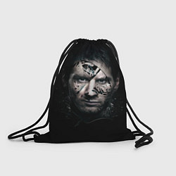 Рюкзак-мешок Messi Black, цвет: 3D-принт