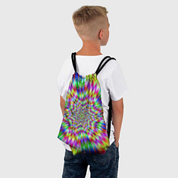 Рюкзак-мешок Спектральная иллюзия, цвет: 3D-принт — фото 2