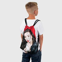 Рюкзак-мешок Charli XCX, цвет: 3D-принт — фото 2