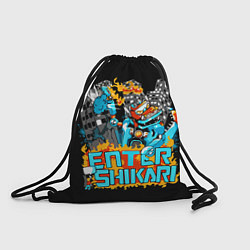 Рюкзак-мешок Enter Shikari: Street style, цвет: 3D-принт