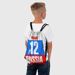 Рюкзак-мешок Russia: from 12, цвет: 3D-принт — фото 2