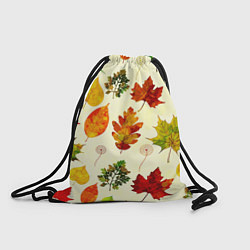 Рюкзак-мешок Осень, цвет: 3D-принт