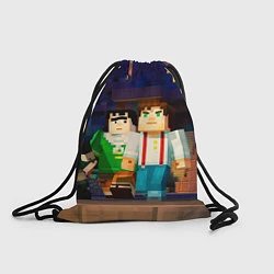 Рюкзак-мешок Minecraft Men's, цвет: 3D-принт