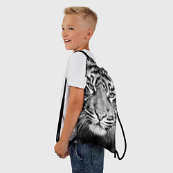 Рюкзак-мешок Красавец тигр, цвет: 3D-принт — фото 2
