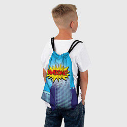 Рюкзак-мешок Поп-арт 2, цвет: 3D-принт — фото 2
