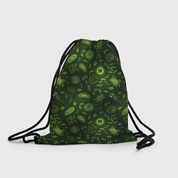 Рюкзак-мешок Микробы, цвет: 3D-принт