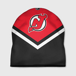 Шапка NHL: New Jersey Devils, цвет: 3D-принт