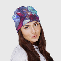 Шапка Red Dress, цвет: 3D-принт — фото 2