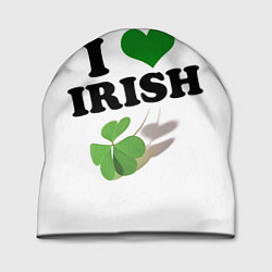 Шапка Ireland, I love Irish, цвет: 3D-принт
